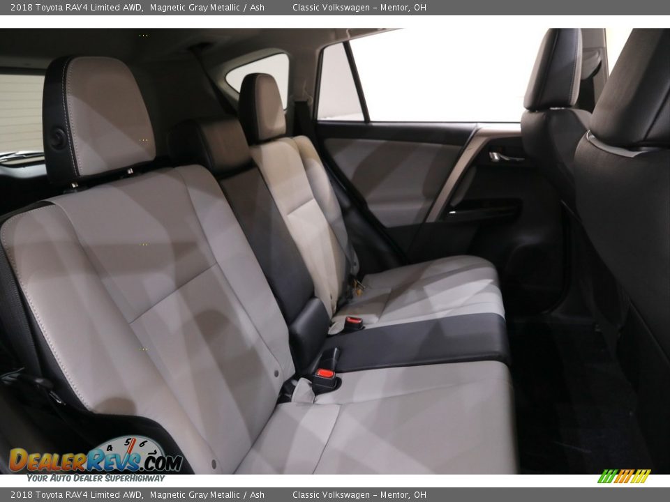 2018 Toyota RAV4 Limited AWD Magnetic Gray Metallic / Ash Photo #15