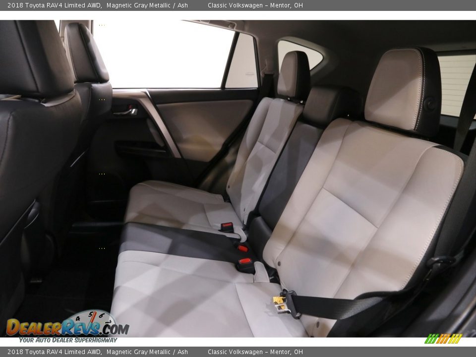 2018 Toyota RAV4 Limited AWD Magnetic Gray Metallic / Ash Photo #16