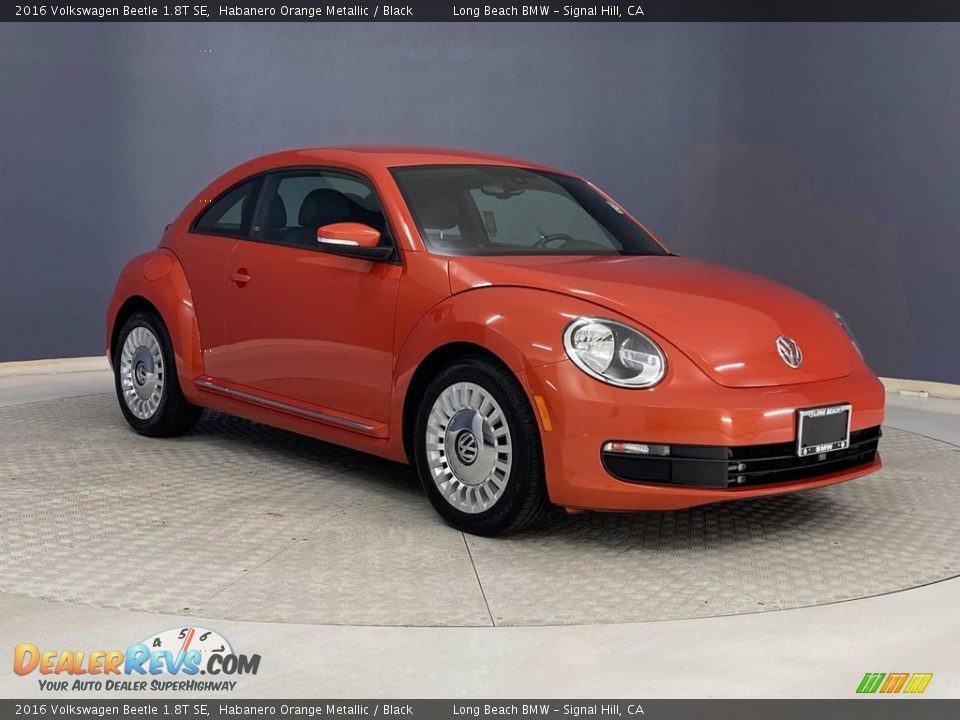 Habanero Orange Metallic 2016 Volkswagen Beetle 1.8T SE Photo #32