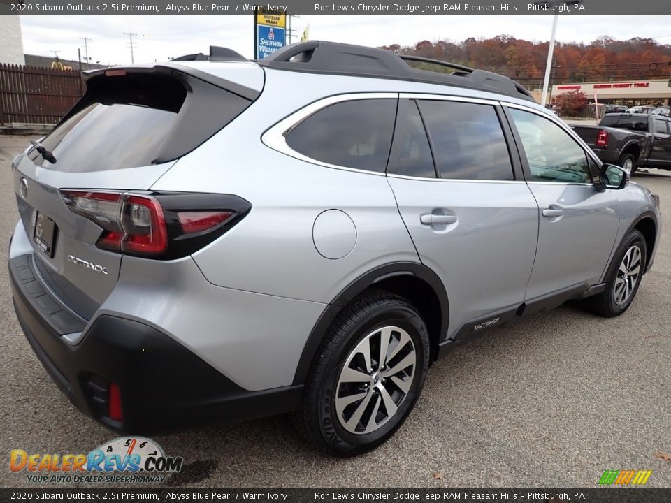 2020 Subaru Outback 2.5i Premium Abyss Blue Pearl / Warm Ivory Photo #6