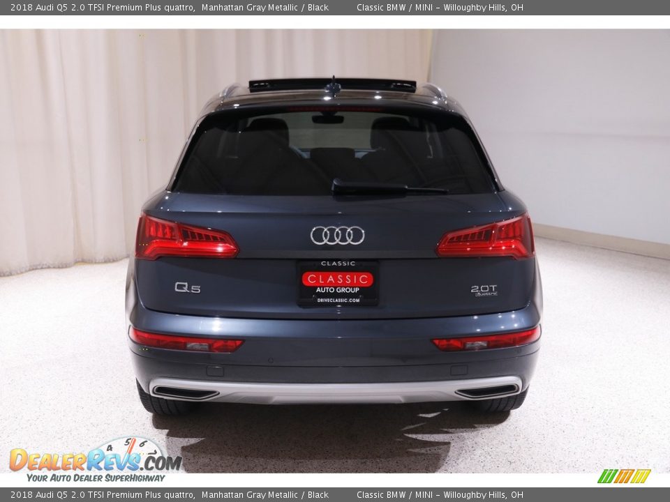 2018 Audi Q5 2.0 TFSI Premium Plus quattro Manhattan Gray Metallic / Black Photo #19