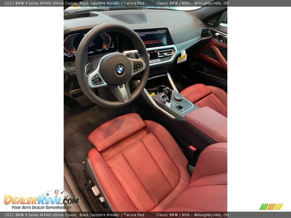 Tacora Red Interior - 2022 BMW 4 Series M440i xDrive Coupe Photo #5