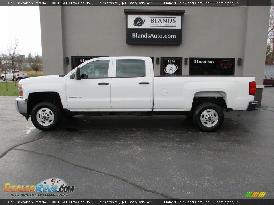 2015 Chevrolet Silverado 2500HD WT Crew Cab 4x4 Summit White / Jet Black/Dark Ash Photo #1