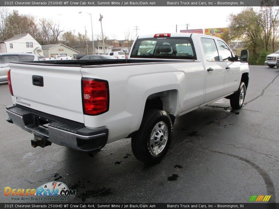 2015 Chevrolet Silverado 2500HD WT Crew Cab 4x4 Summit White / Jet Black/Dark Ash Photo #4