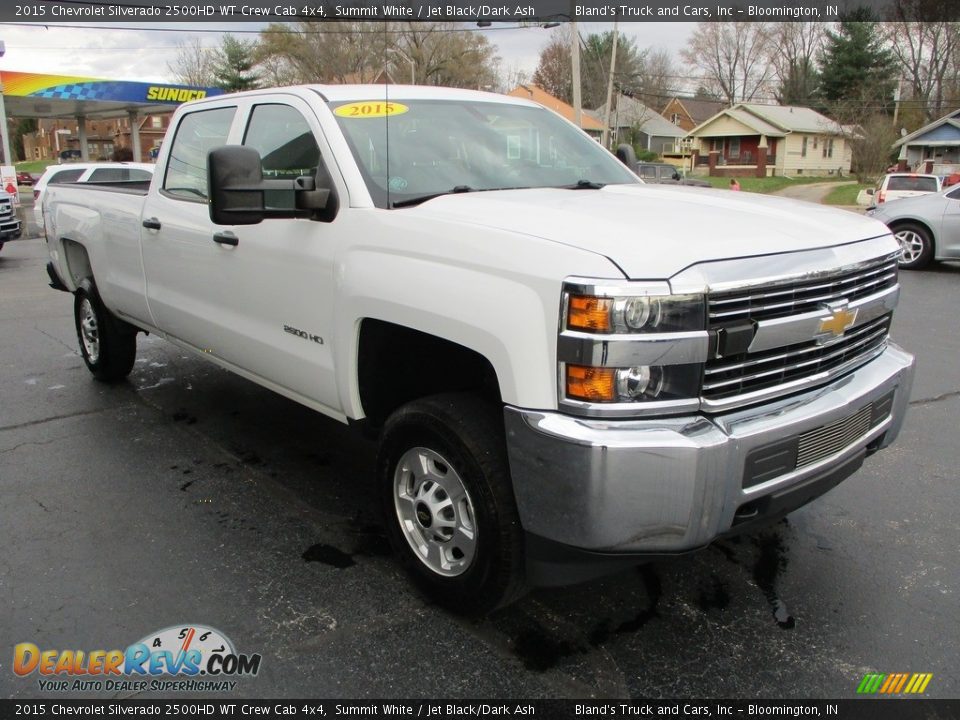 2015 Chevrolet Silverado 2500HD WT Crew Cab 4x4 Summit White / Jet Black/Dark Ash Photo #5