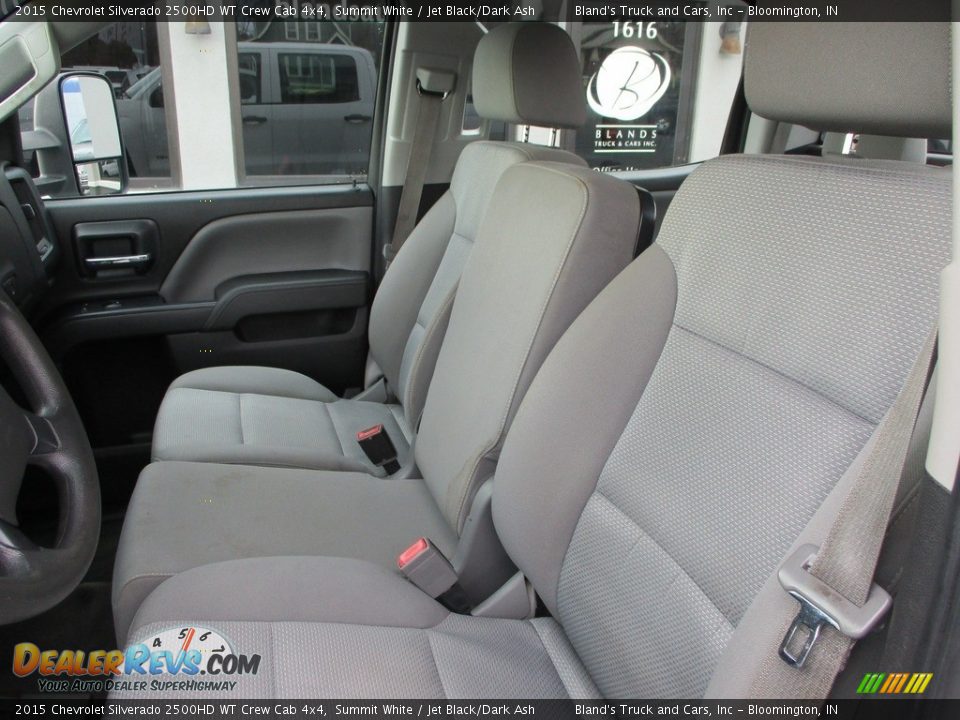 2015 Chevrolet Silverado 2500HD WT Crew Cab 4x4 Summit White / Jet Black/Dark Ash Photo #8
