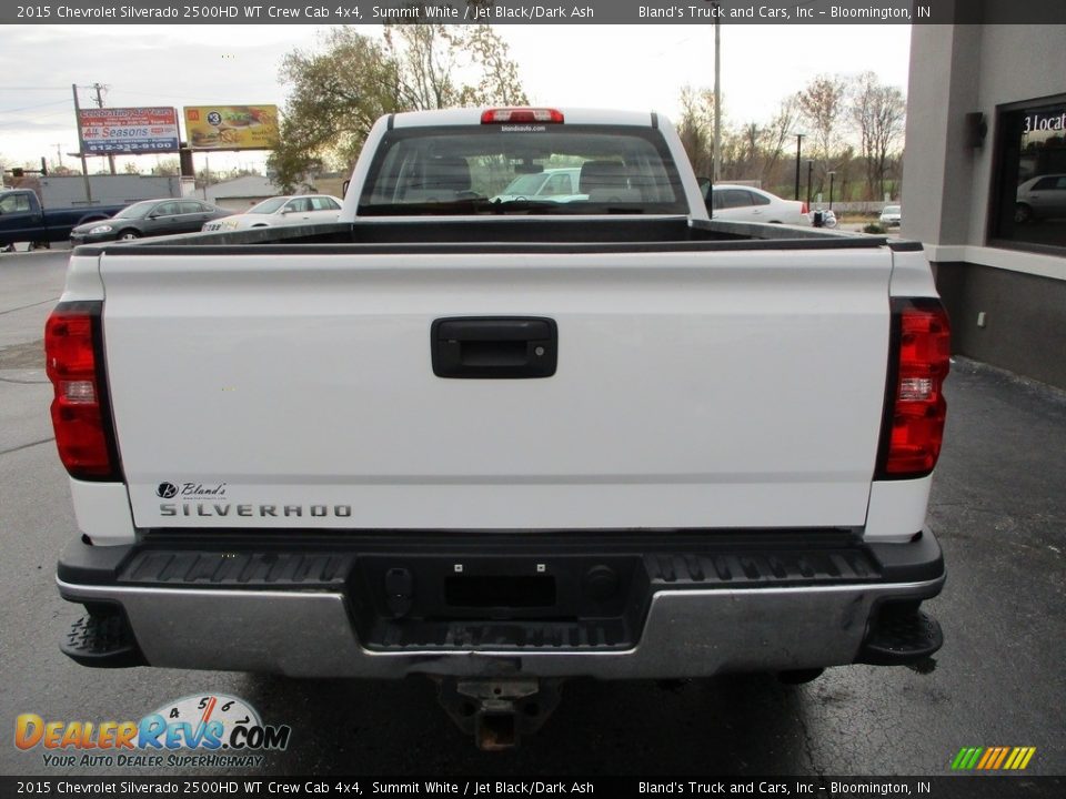 2015 Chevrolet Silverado 2500HD WT Crew Cab 4x4 Summit White / Jet Black/Dark Ash Photo #25