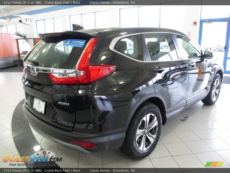 2019 Honda CR-V LX AWD Crystal Black Pearl / Black Photo #7