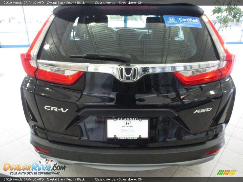 2019 Honda CR-V LX AWD Crystal Black Pearl / Black Photo #8