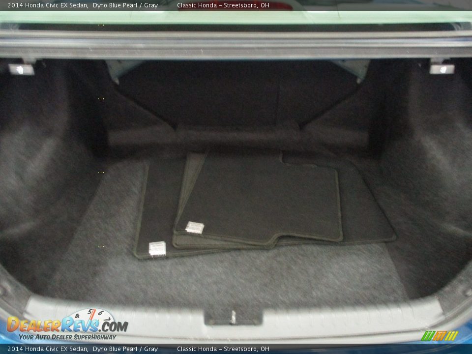 2014 Honda Civic EX Sedan Dyno Blue Pearl / Gray Photo #20