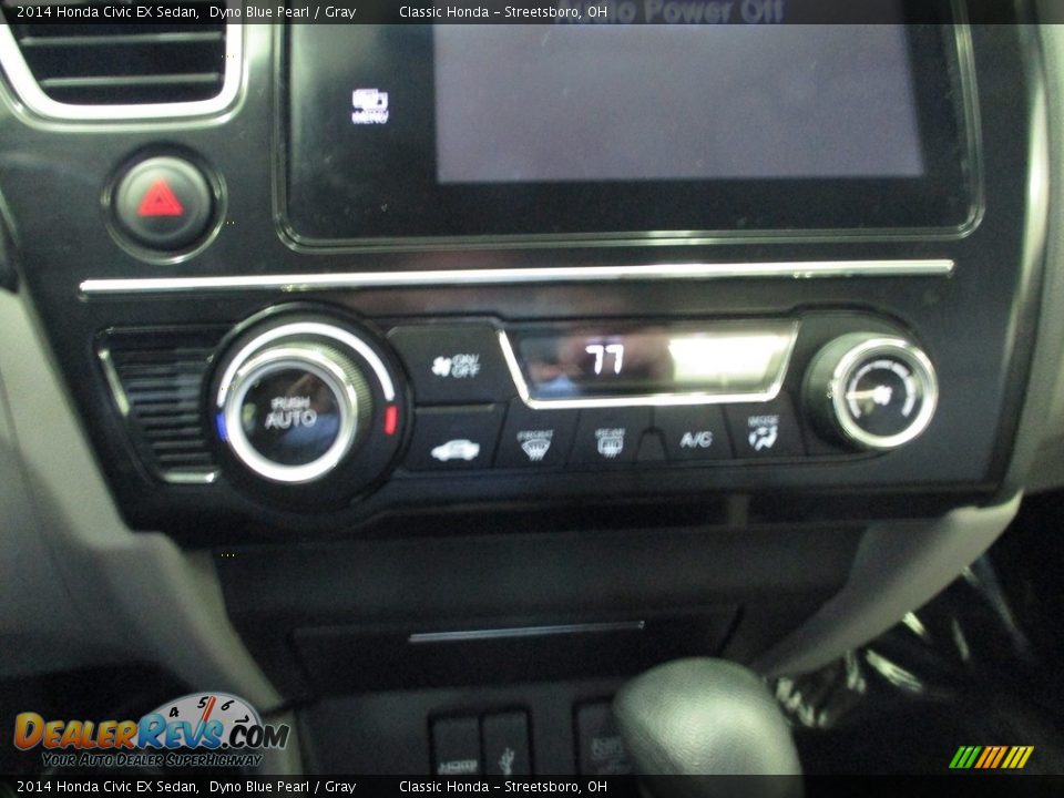 2014 Honda Civic EX Sedan Dyno Blue Pearl / Gray Photo #34