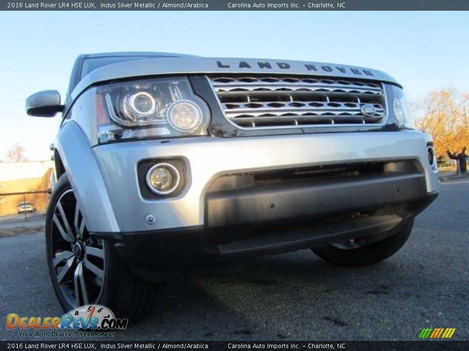 2016 Land Rover LR4 HSE LUX Indus Silver Metallic / Almond/Arabica Photo #2