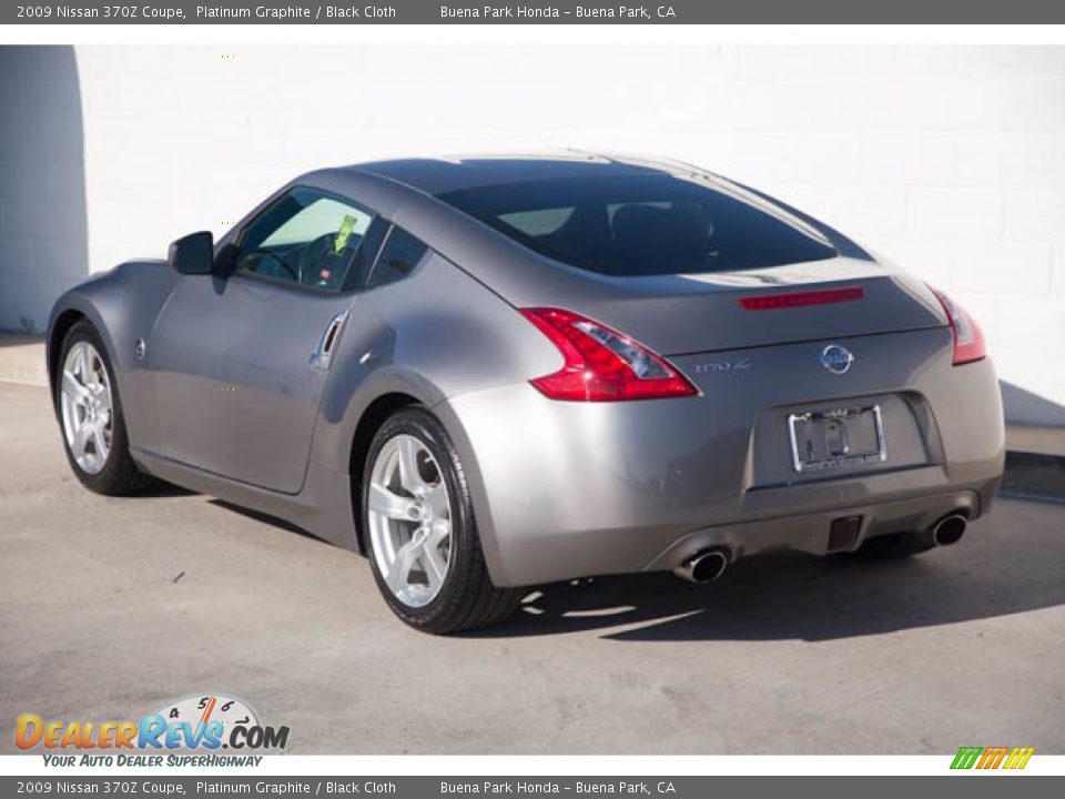 2009 Nissan 370Z Coupe Platinum Graphite / Black Cloth Photo #2