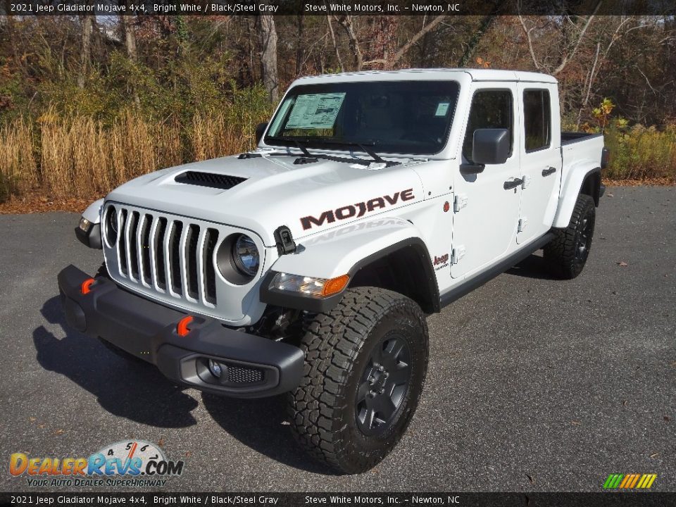2021 Jeep Gladiator Mojave 4x4 Bright White / Black/Steel Gray Photo #2