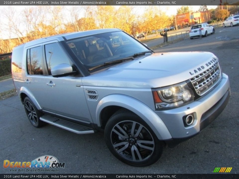 Indus Silver Metallic 2016 Land Rover LR4 HSE LUX Photo #3