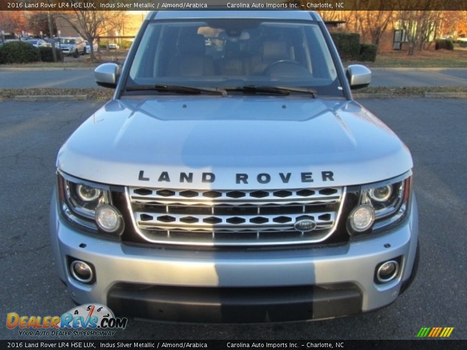 2016 Land Rover LR4 HSE LUX Indus Silver Metallic / Almond/Arabica Photo #5