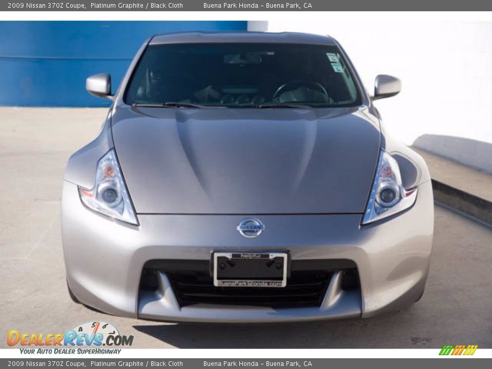 2009 Nissan 370Z Coupe Platinum Graphite / Black Cloth Photo #6