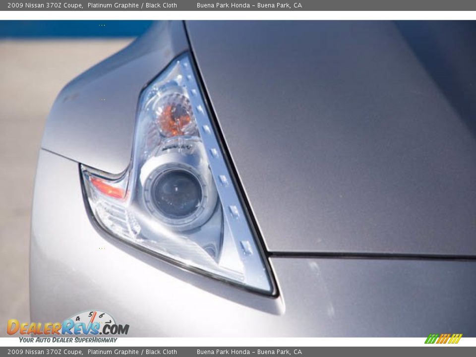 2009 Nissan 370Z Coupe Platinum Graphite / Black Cloth Photo #7