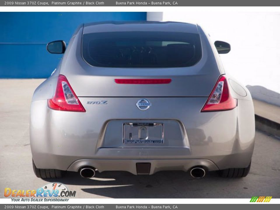 2009 Nissan 370Z Coupe Platinum Graphite / Black Cloth Photo #10