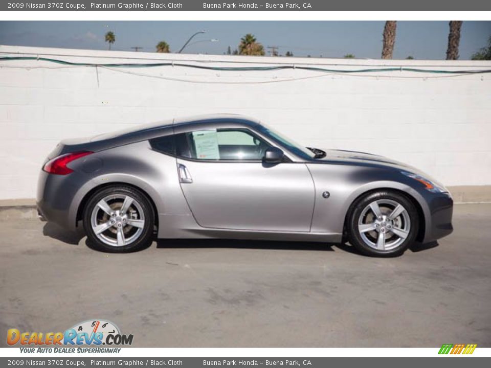 2009 Nissan 370Z Coupe Platinum Graphite / Black Cloth Photo #13