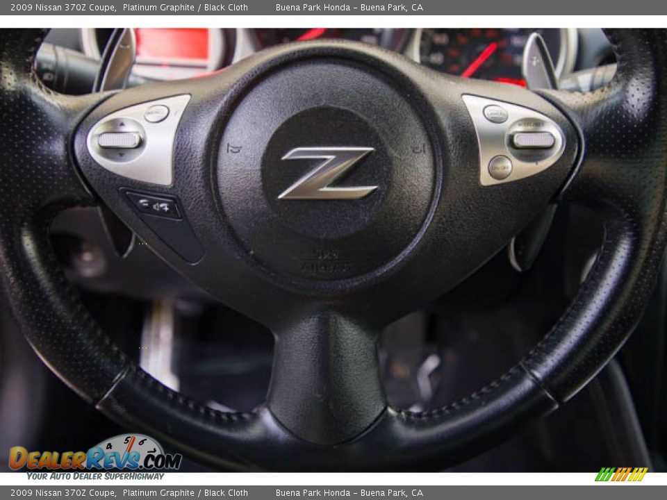 2009 Nissan 370Z Coupe Platinum Graphite / Black Cloth Photo #14