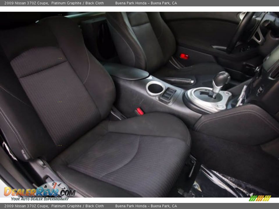 2009 Nissan 370Z Coupe Platinum Graphite / Black Cloth Photo #21