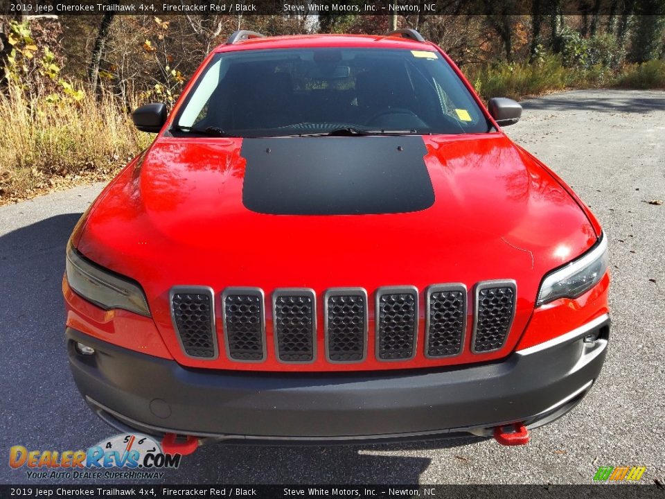 2019 Jeep Cherokee Trailhawk 4x4 Firecracker Red / Black Photo #3