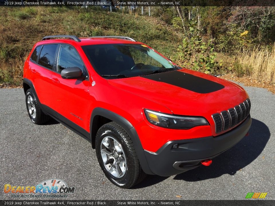 2019 Jeep Cherokee Trailhawk 4x4 Firecracker Red / Black Photo #7