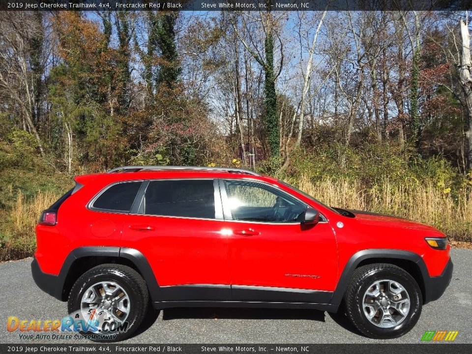 2019 Jeep Cherokee Trailhawk 4x4 Firecracker Red / Black Photo #8