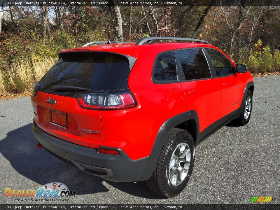 2019 Jeep Cherokee Trailhawk 4x4 Firecracker Red / Black Photo #9