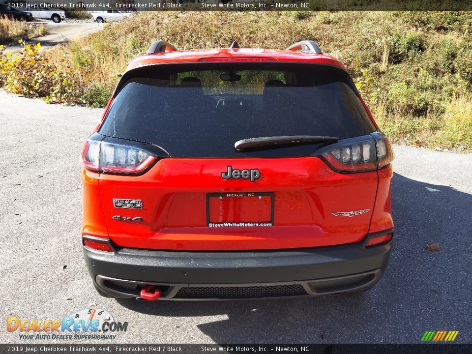 2019 Jeep Cherokee Trailhawk 4x4 Firecracker Red / Black Photo #10