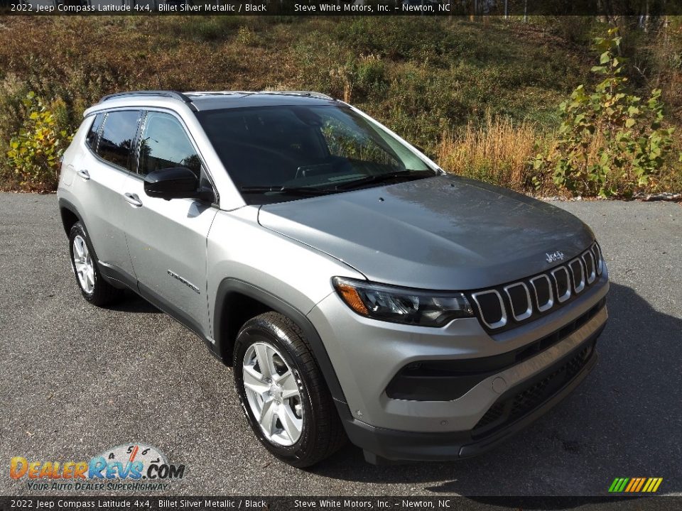 Billet Silver Metallic 2022 Jeep Compass Latitude 4x4 Photo #4