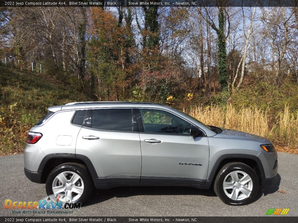 Billet Silver Metallic 2022 Jeep Compass Latitude 4x4 Photo #5