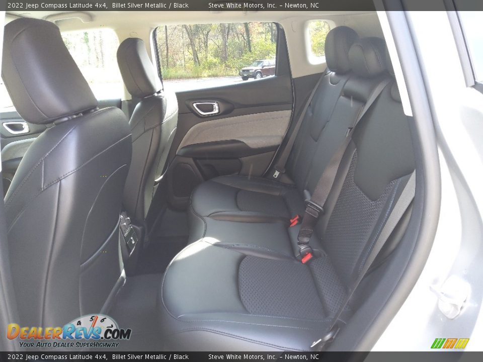 Rear Seat of 2022 Jeep Compass Latitude 4x4 Photo #12