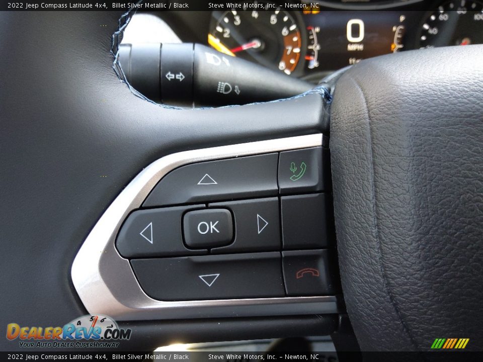 2022 Jeep Compass Latitude 4x4 Steering Wheel Photo #17