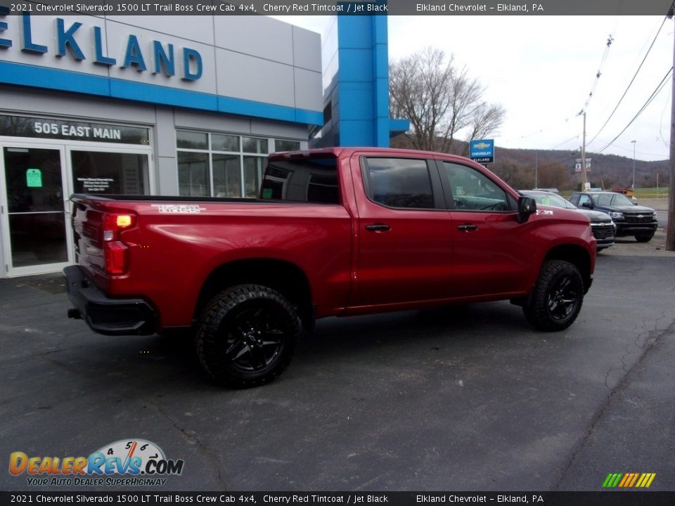 2021 Chevrolet Silverado 1500 LT Trail Boss Crew Cab 4x4 Cherry Red Tintcoat / Jet Black Photo #3