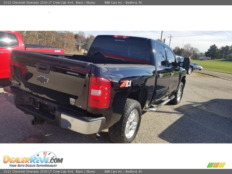 2013 Chevrolet Silverado 1500 LT Crew Cab 4x4 Black / Ebony Photo #7