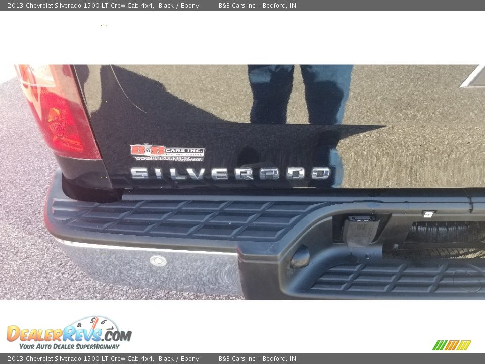 2013 Chevrolet Silverado 1500 LT Crew Cab 4x4 Black / Ebony Photo #10