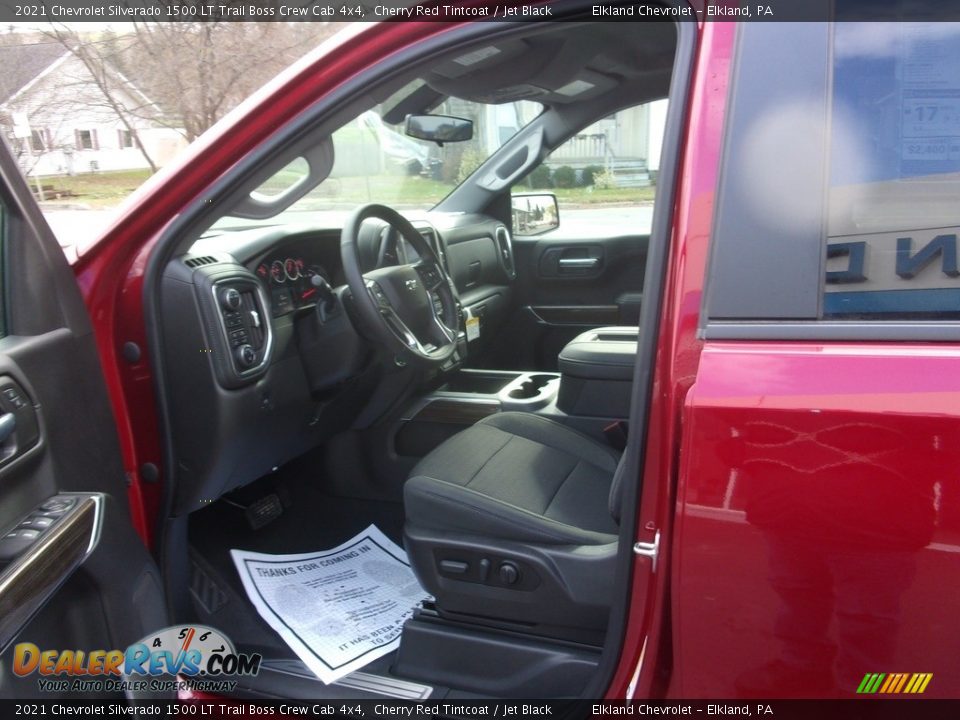 2021 Chevrolet Silverado 1500 LT Trail Boss Crew Cab 4x4 Cherry Red Tintcoat / Jet Black Photo #13