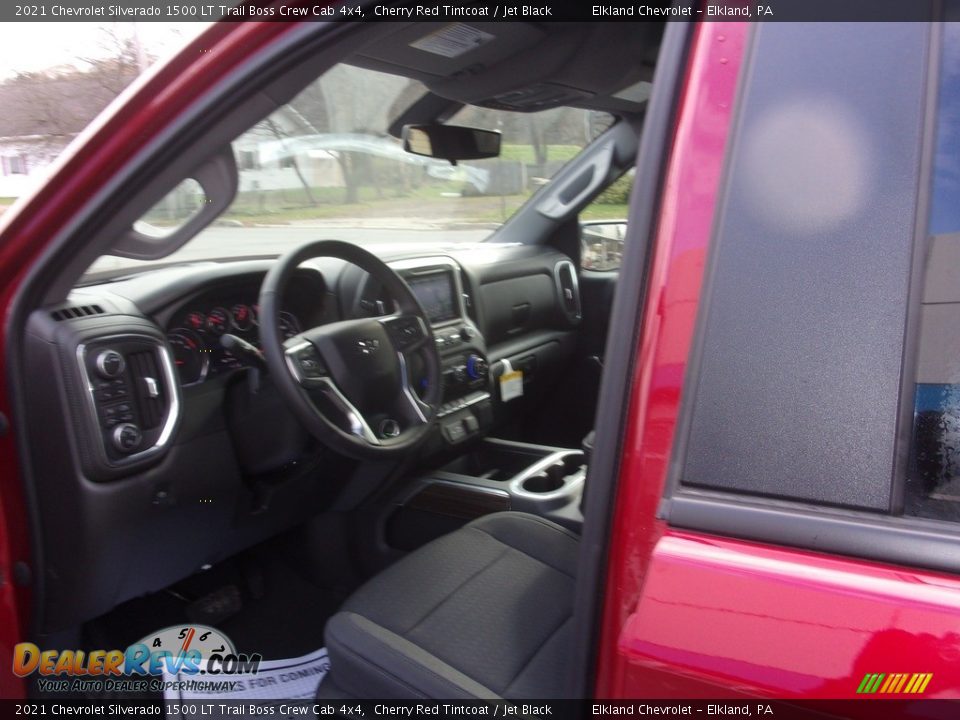 2021 Chevrolet Silverado 1500 LT Trail Boss Crew Cab 4x4 Cherry Red Tintcoat / Jet Black Photo #14