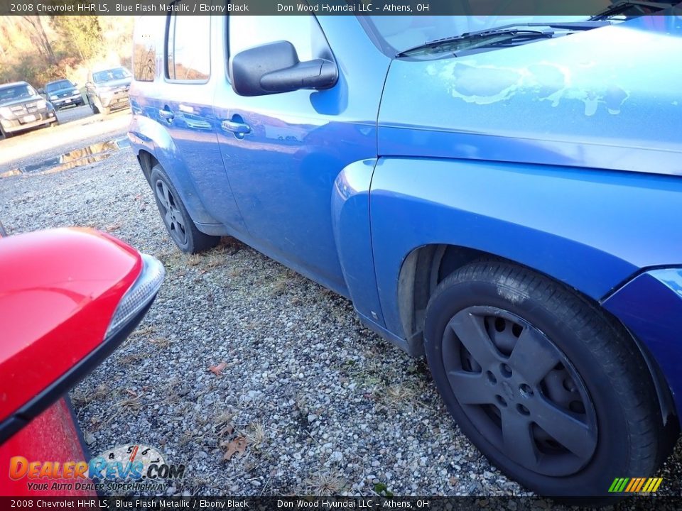 2008 Chevrolet HHR LS Blue Flash Metallic / Ebony Black Photo #3