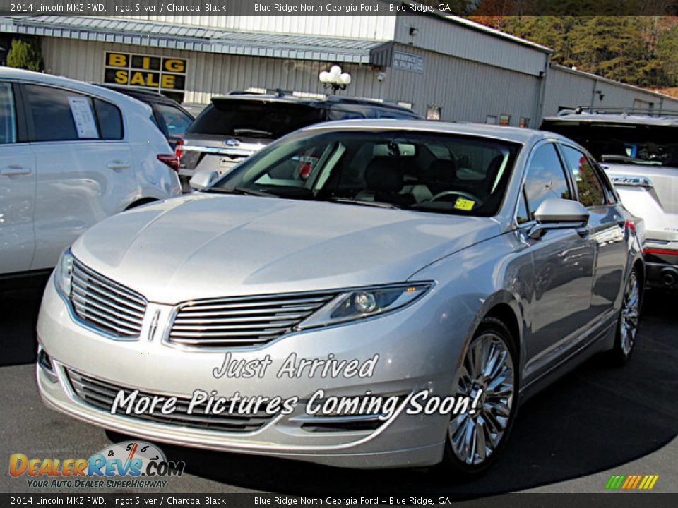 2014 Lincoln MKZ FWD Ingot Silver / Charcoal Black Photo #1