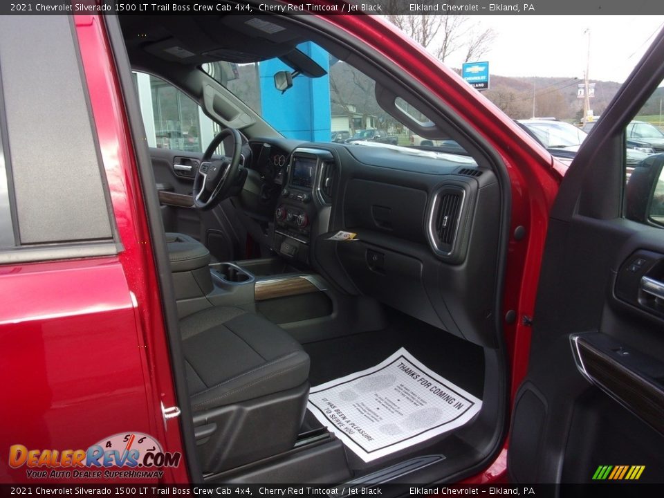 2021 Chevrolet Silverado 1500 LT Trail Boss Crew Cab 4x4 Cherry Red Tintcoat / Jet Black Photo #17