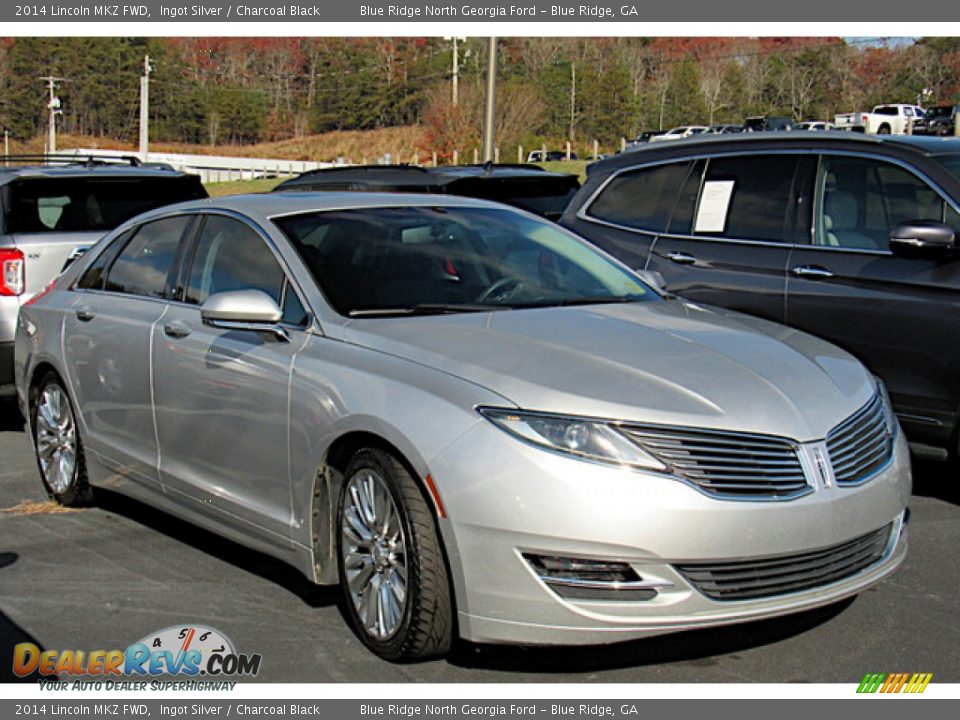 2014 Lincoln MKZ FWD Ingot Silver / Charcoal Black Photo #2