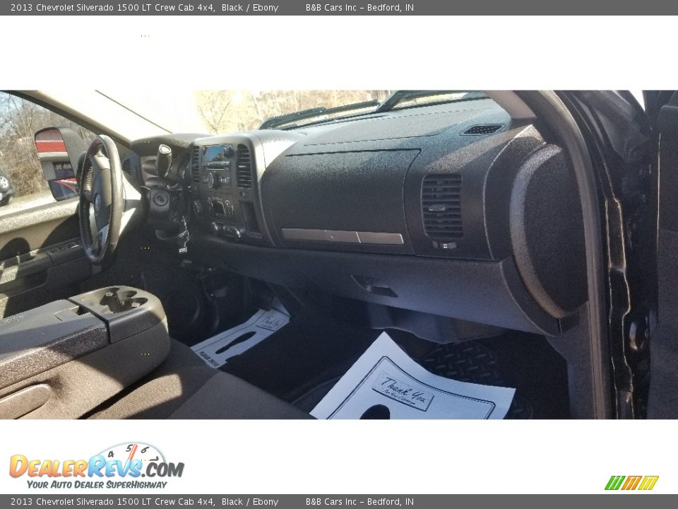 2013 Chevrolet Silverado 1500 LT Crew Cab 4x4 Black / Ebony Photo #20