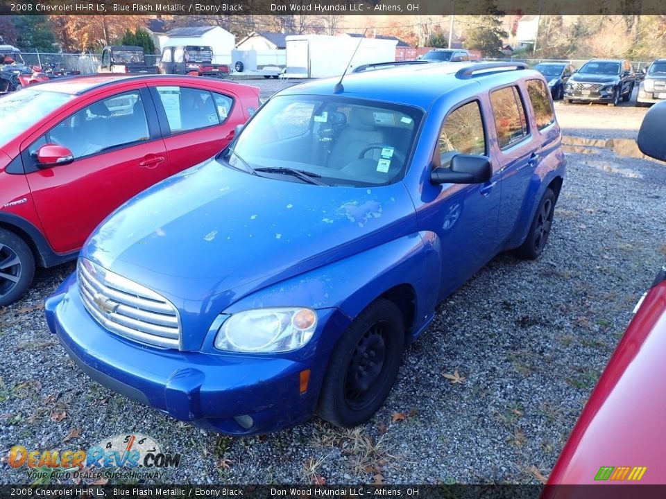 2008 Chevrolet HHR LS Blue Flash Metallic / Ebony Black Photo #6
