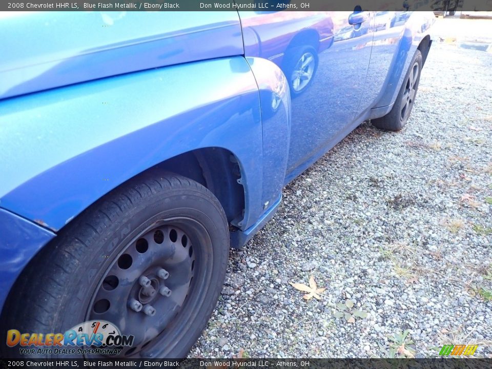 2008 Chevrolet HHR LS Blue Flash Metallic / Ebony Black Photo #7