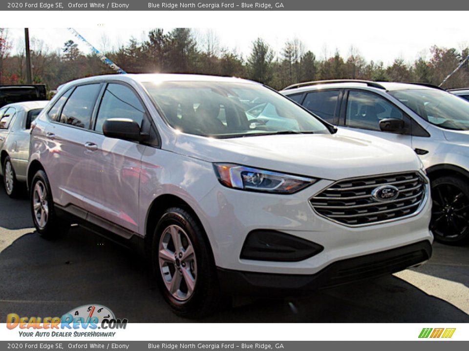 2020 Ford Edge SE Oxford White / Ebony Photo #2