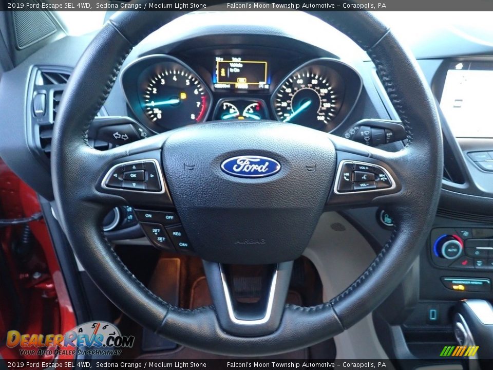 2019 Ford Escape SEL 4WD Sedona Orange / Medium Light Stone Photo #24