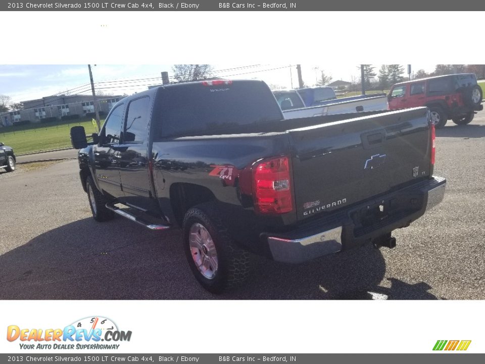 2013 Chevrolet Silverado 1500 LT Crew Cab 4x4 Black / Ebony Photo #27